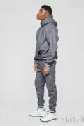 Pull personnalisé de haute qualité, ensemble de survêtements de Jogging vierges avec poche