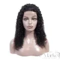 Péruvien vierge, crépus bouclés, cheveux humains suisse, dentelle avant fermeture. perruque pour les femmes noires
 Peruvian Virgin Kinky Curly Human Hair Swiss Lace Front Closure Wig For Black Women.