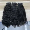 Cheveux naturel indiens vierges Deep Wave